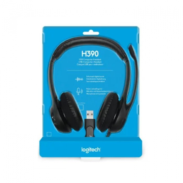 Diadema H390 Usb Logitech